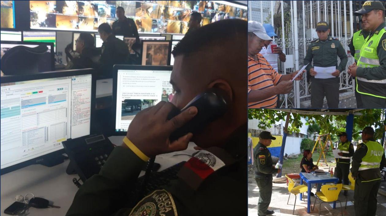 La Policía recibe alrededor de 1.475 llamadas diarias.