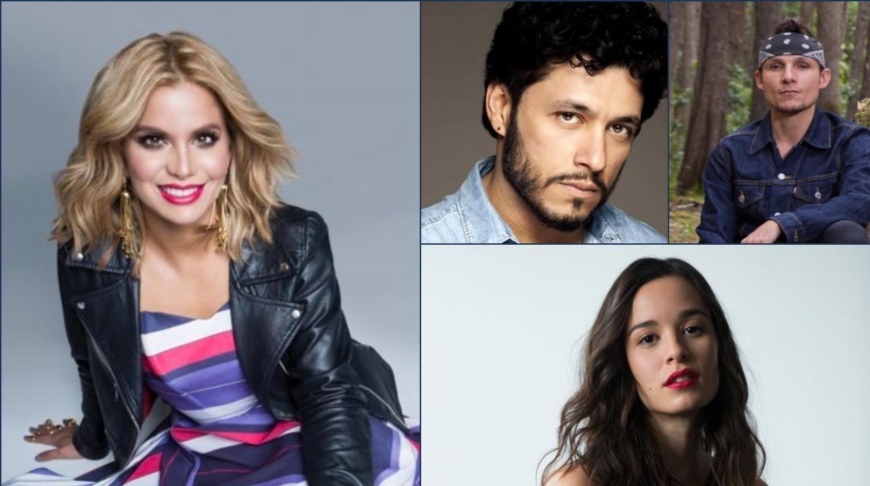 Algunos de los artistas invitados.