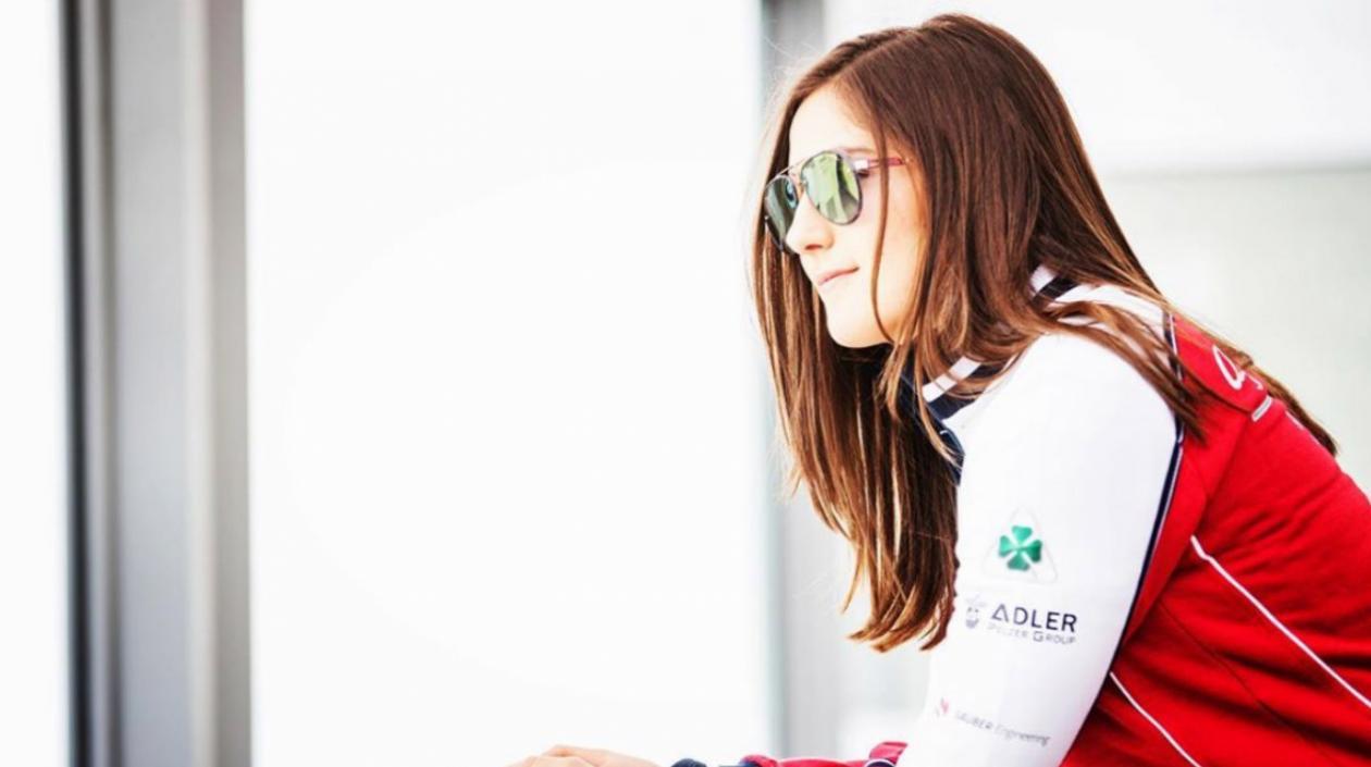 Tatiana Calderón, piloto colombiana. 