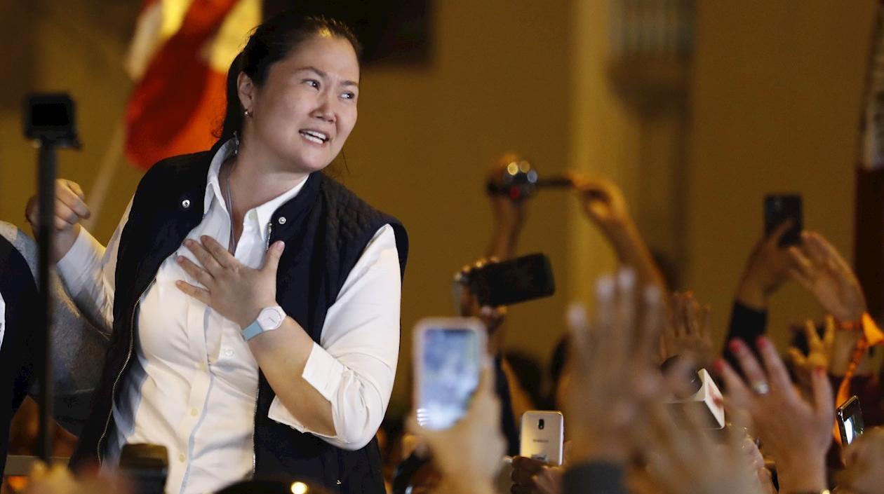 Keiko Fujimori, la líder de la oposición en Perú.