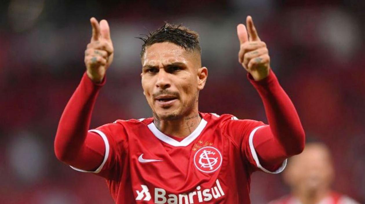 Paolo Guerrero, jugador peruano. 