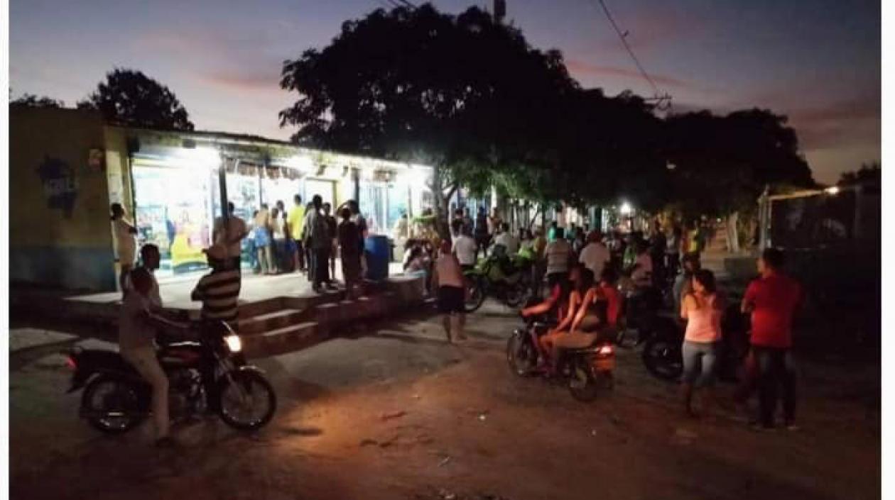 Lugar donde ocurrieron los hechos.