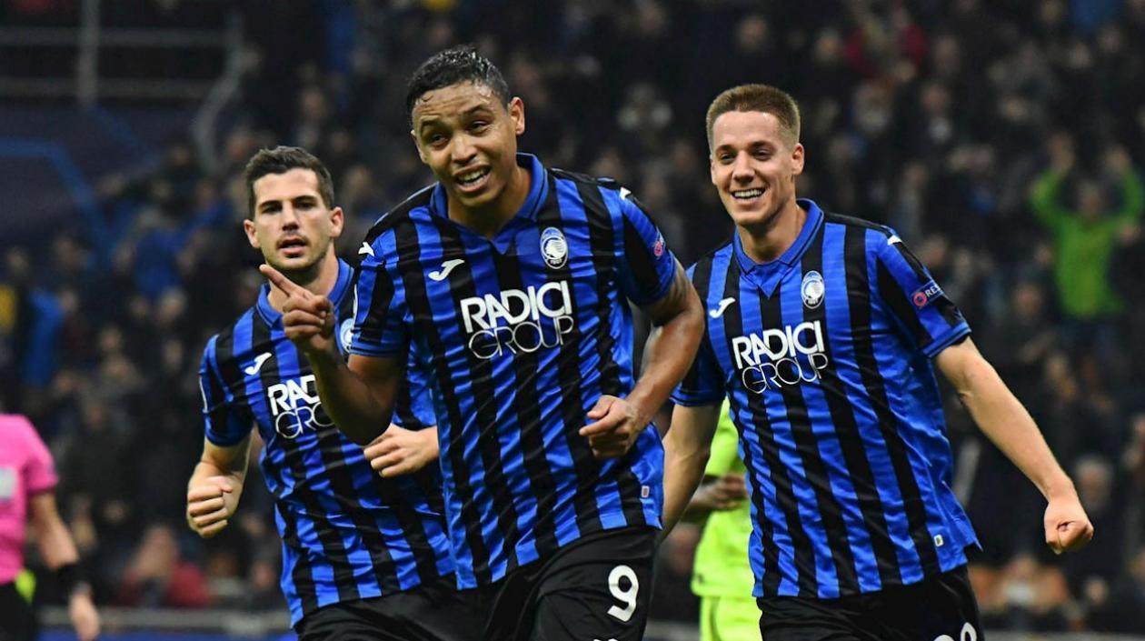 Luis Fernando Muriel, delantero del Atalanta. 