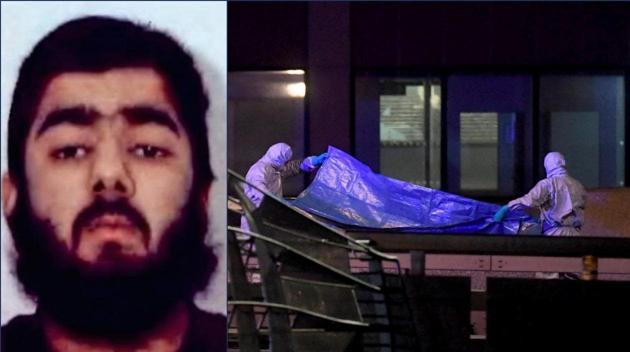 Usman Khan, el terrorista asesinado a tiros ayer tras realizar un ataque contra varios ciudadanos en el puente de Londres.