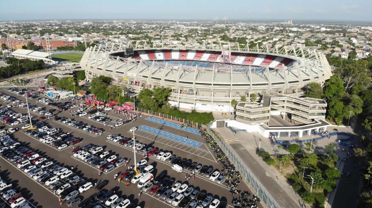 Imagen área del Metropolitano