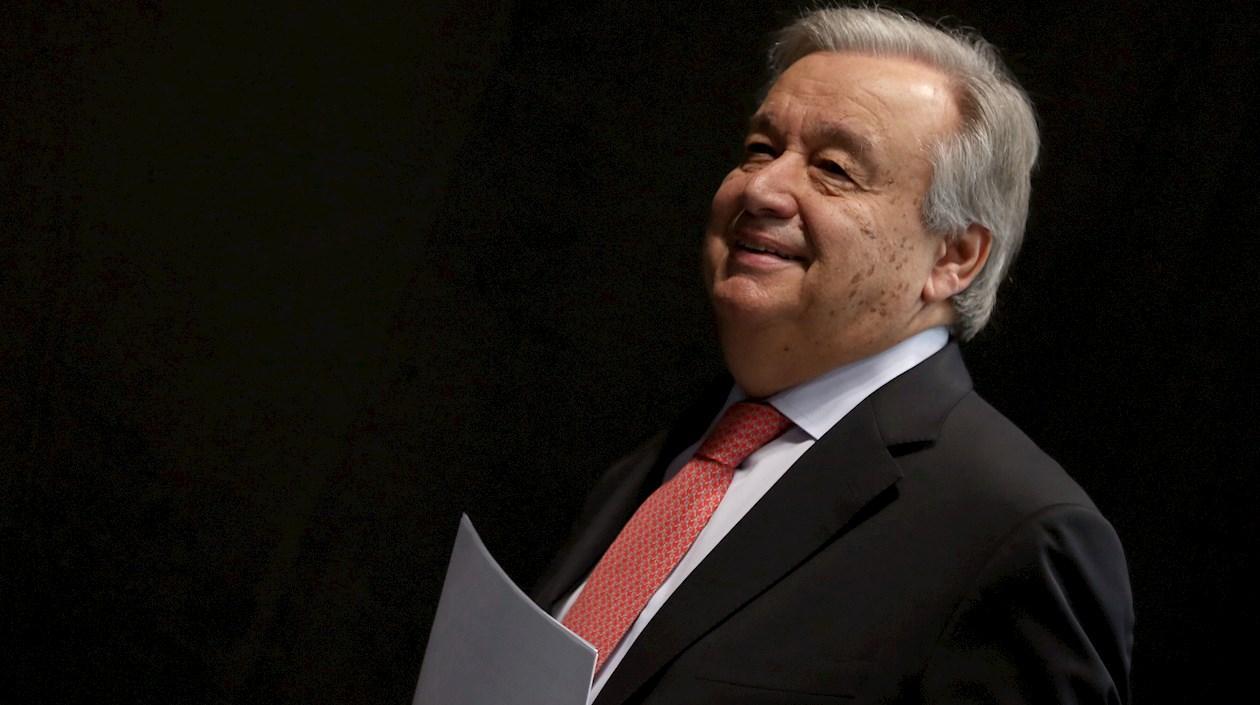 El secretario general de Naciones Unidas, António Guterres.