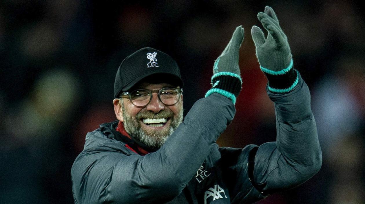 Juergen Klopp, técnico alemán. 