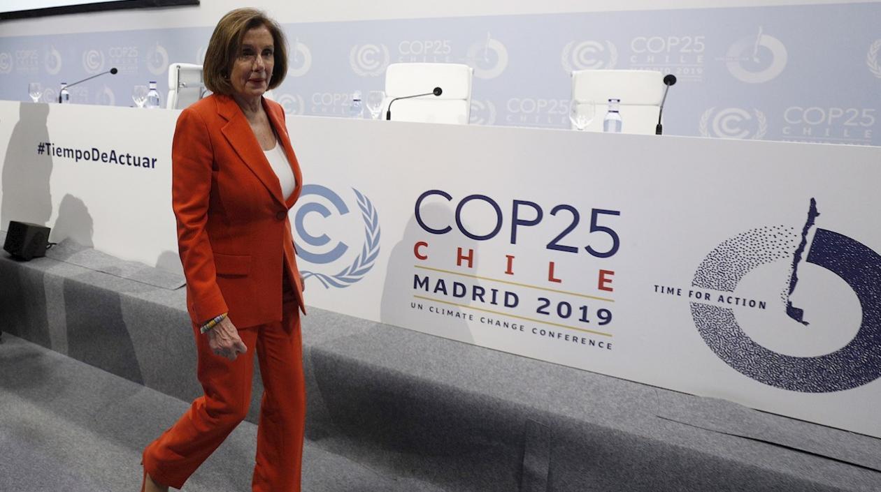 La presidenta del Congreso de EE.UU., Nancy Pelosi.