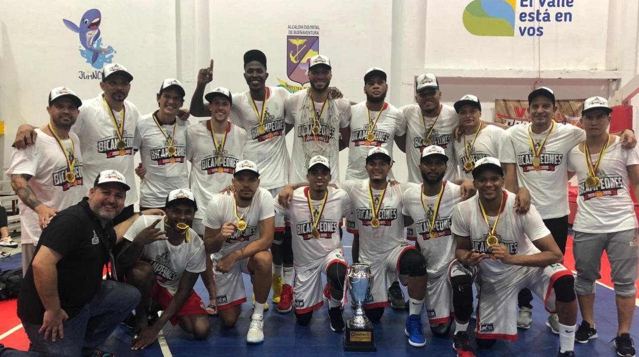 Titanes, equipo campeón del baloncesto profesional colombiano.