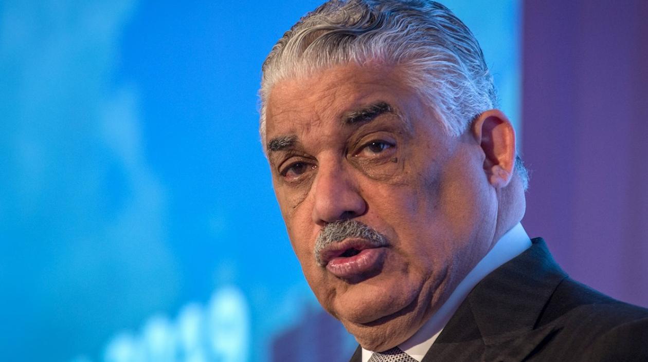 En la imagen, el canciller dominicano, Miguel Vargas Maldonado. 