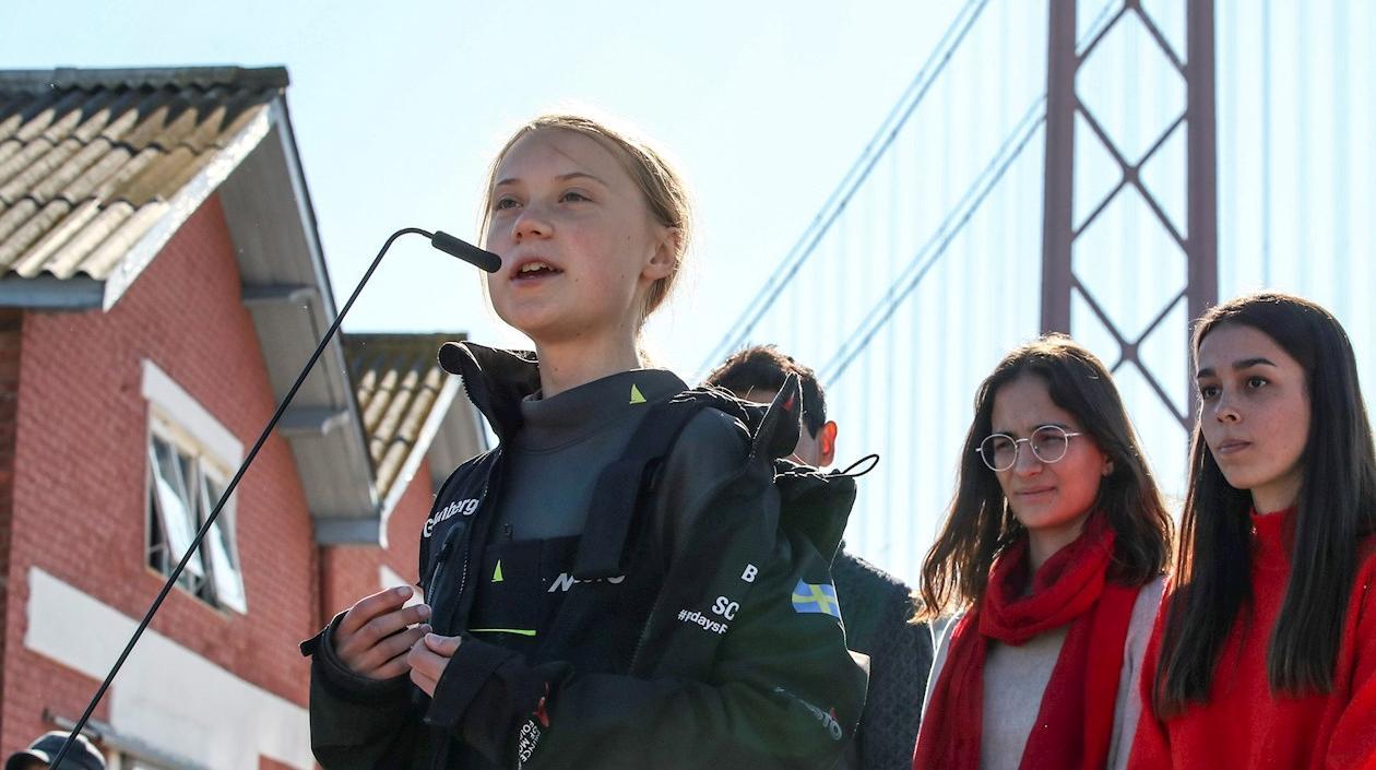 La activista sueca Greta Thunberg.