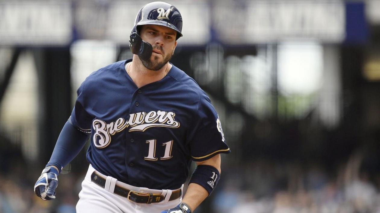 Mike Moustakas, pelotero norteamericano. 