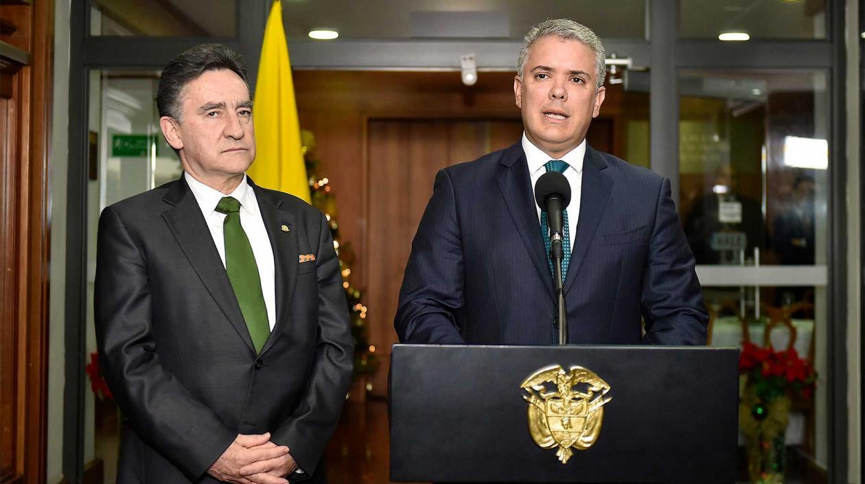 El Presidente de la República, Iván Duque.