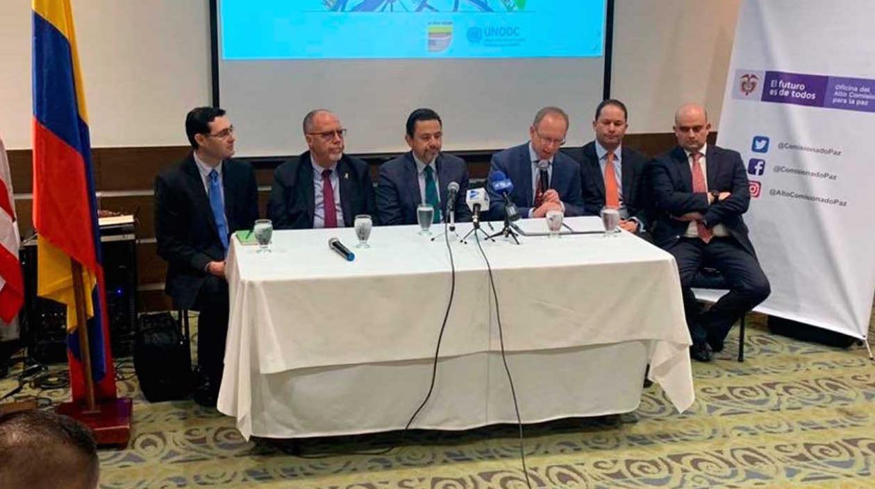 El Comisionado para la Paz, Miguel Ceballos, afirmó que el respaldo del “Gobierno de los Estados Unidos es una gran noticia para los colombianos".