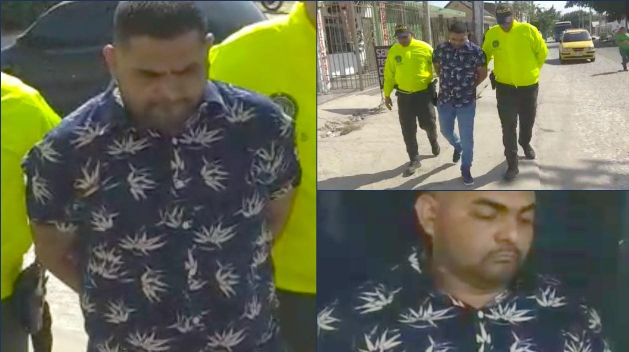  John Jairo Torres Rojas, alias 'Lorena', de 42 años, capturado por homicidio.