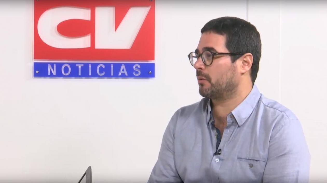 El Secretario de Gobierno del Distrito, Clemente Fajardo 