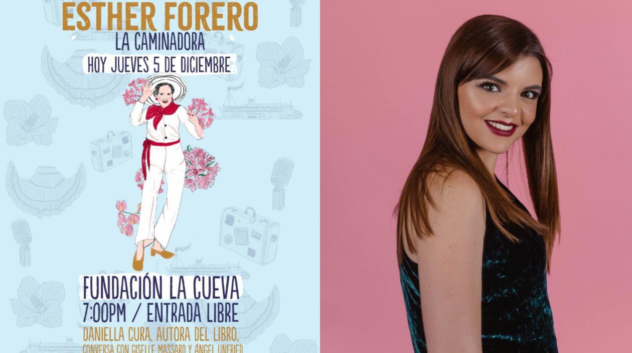 La investigadora Daniella Cura presentará su libro 'Esther Forero: la caminadora'.