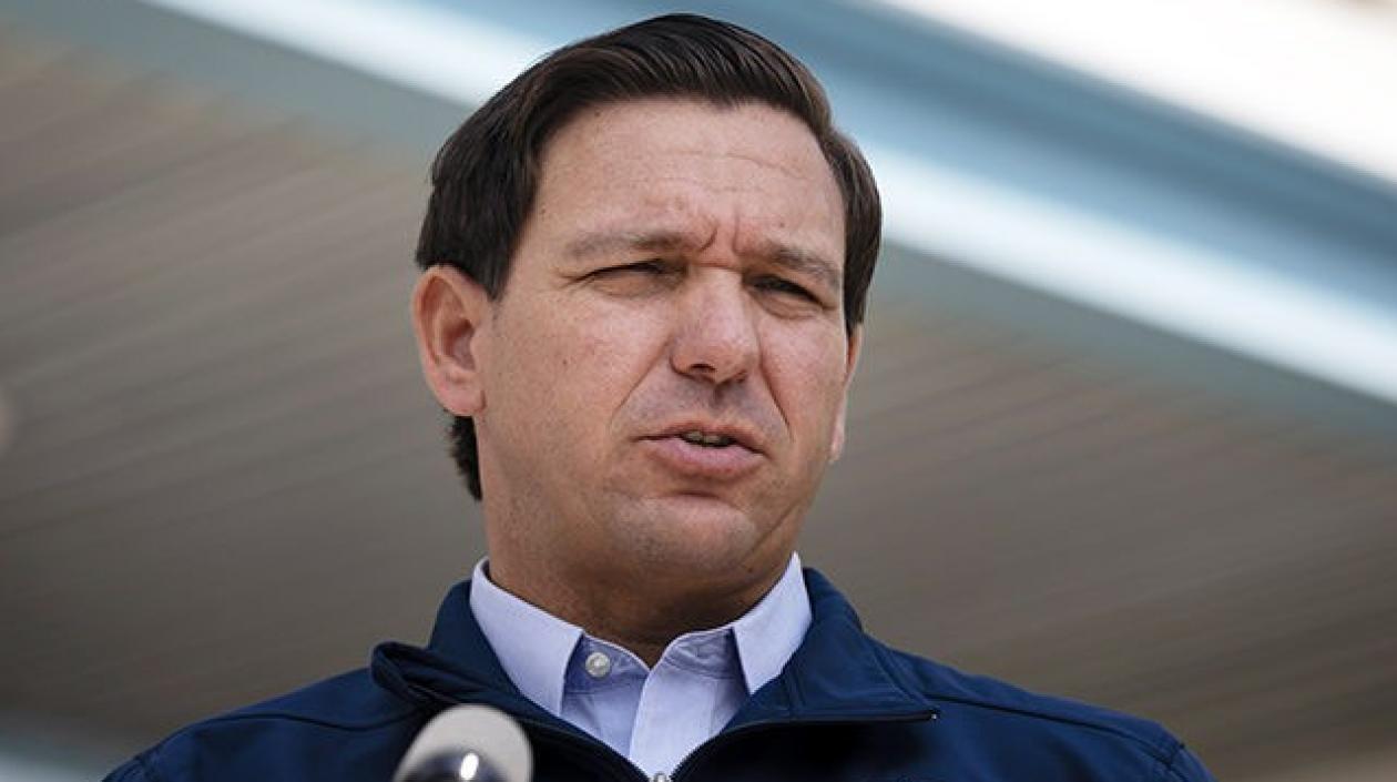 El gobernador de Florida, Ron DeSantis.