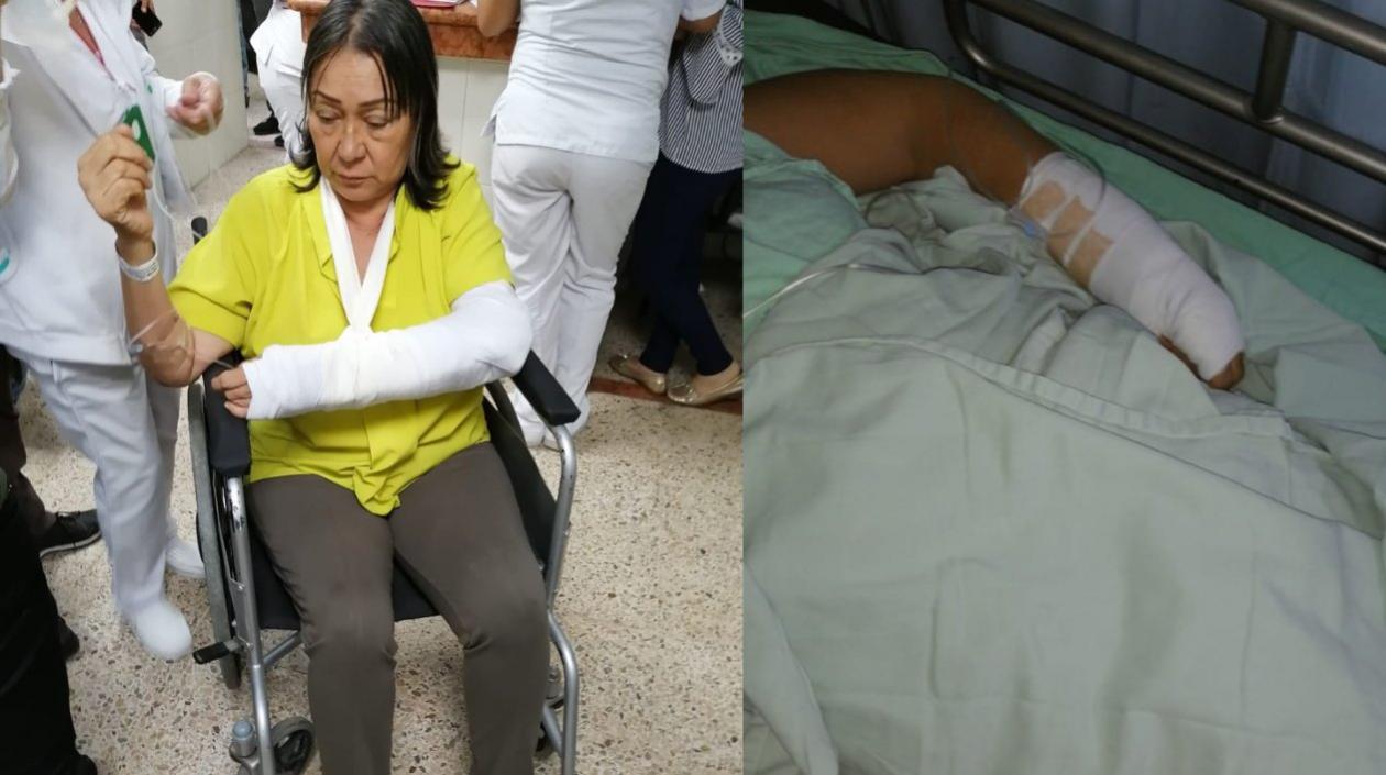 Vera Fonseca Palomino, docente agredida.