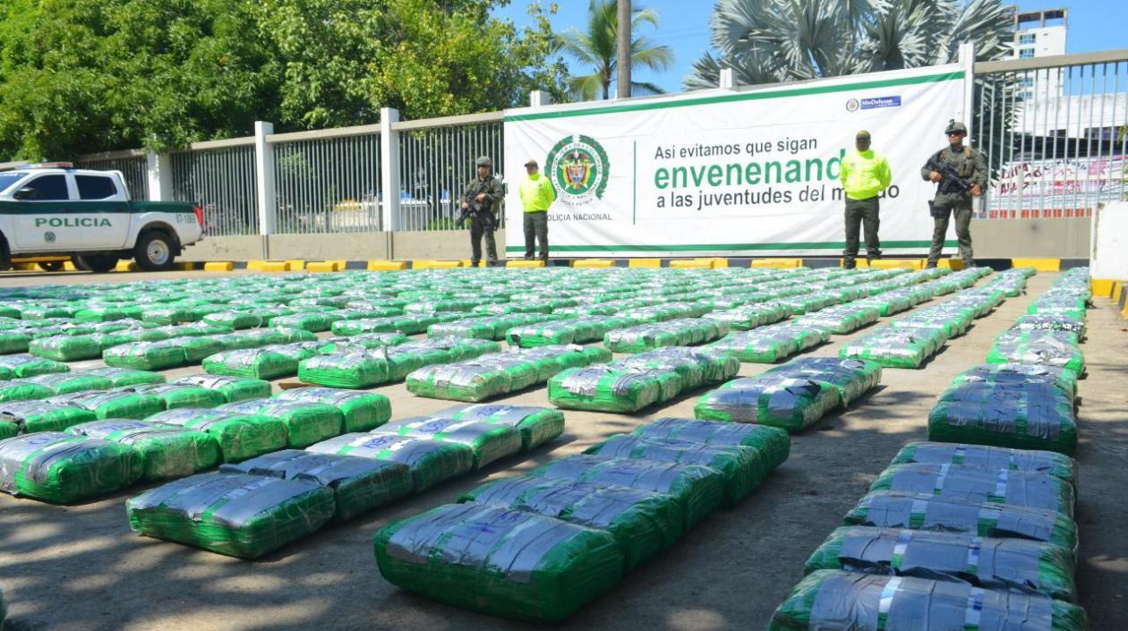 El cargamento tendría un valor en el mercado negro de 7.634 millones 275 mil pesos.