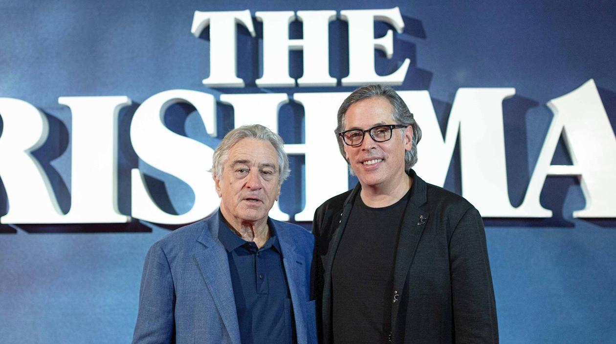 El actor Robert De Niro y el fotógrafo mexicano Rodrigo Prieto.