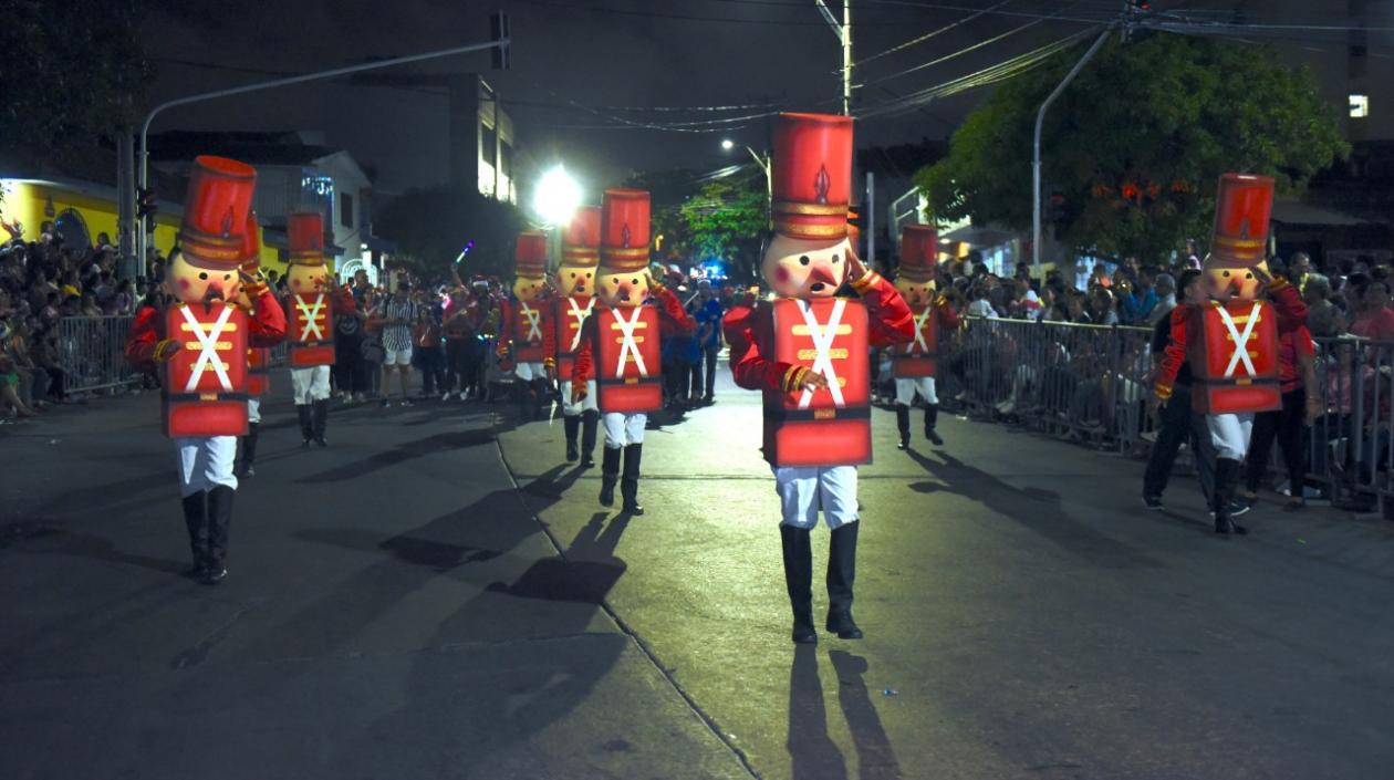 Disfraces alusivos a la Navidad.