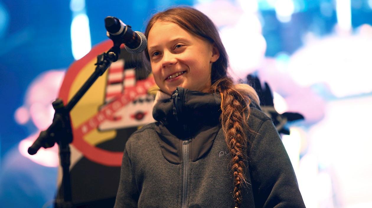 La activista sueca Greta Thunberg.
