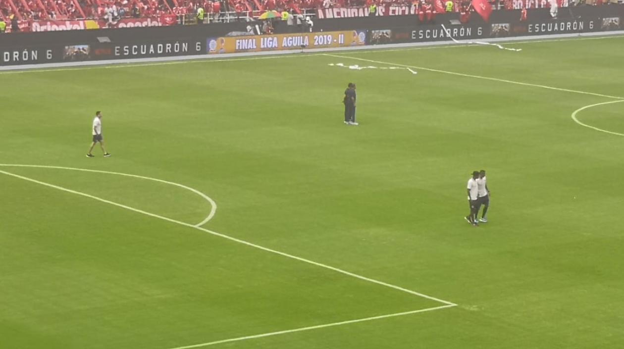 Daniel Moreno, Freddy Hinestrroza y José Luis Chunga.