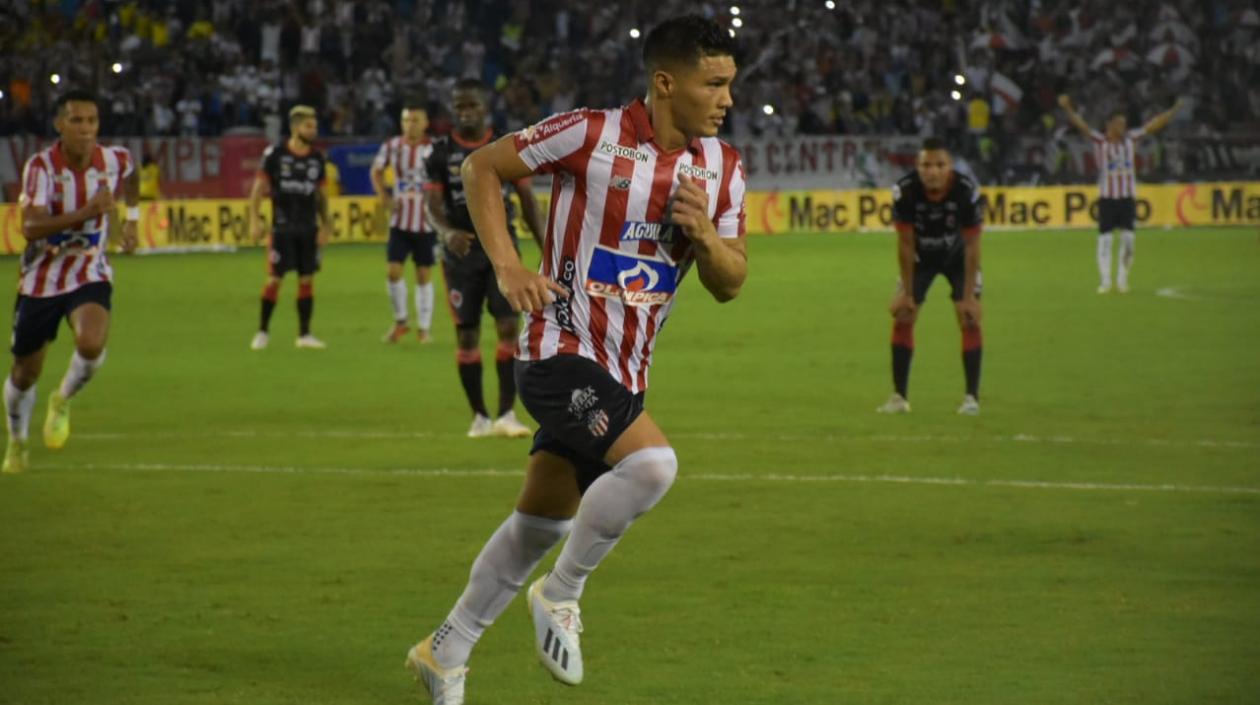 Teófilo Gutiérrez, delantero de Junior. 