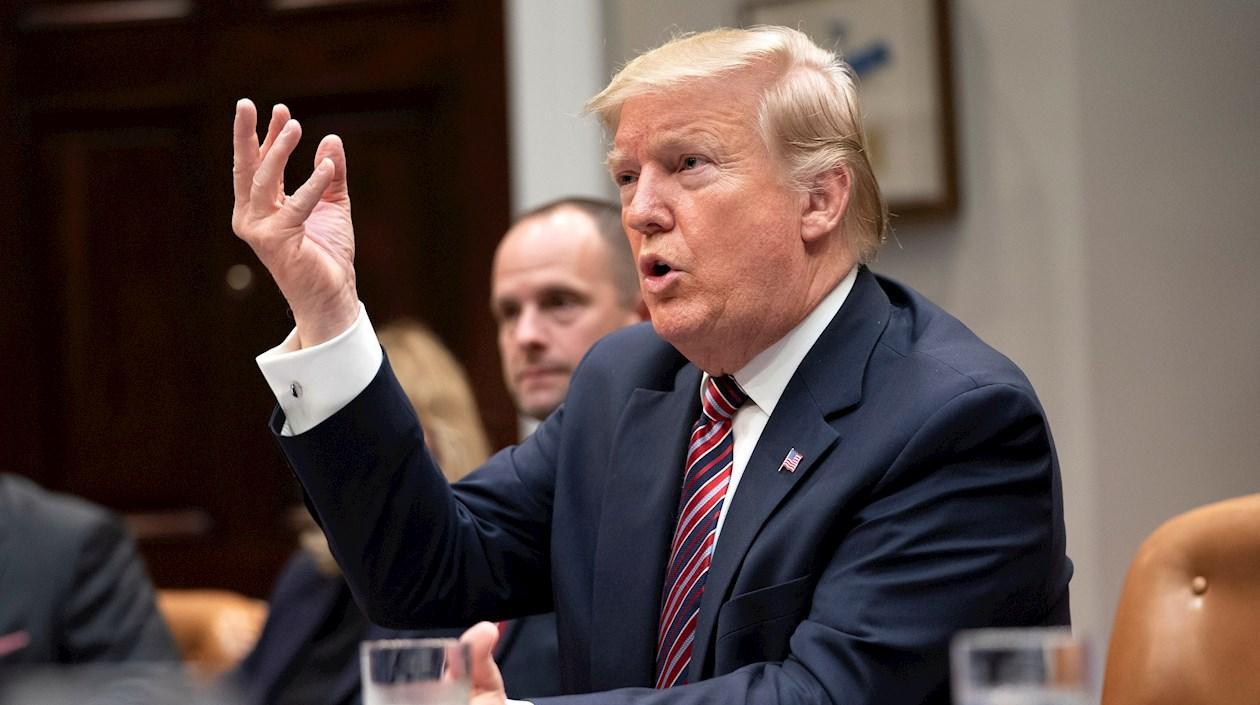 Donald Trump, presidente de los Estados Unidos.