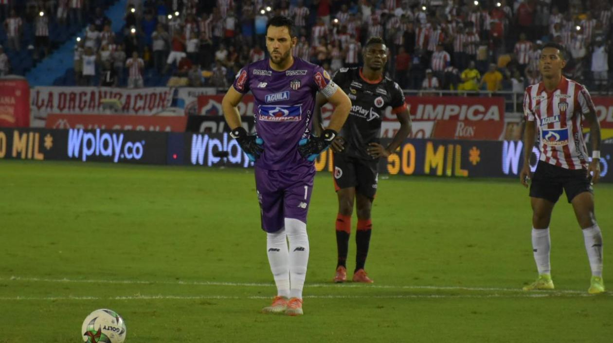 Sebastián Viera, capitán de Junior. 
