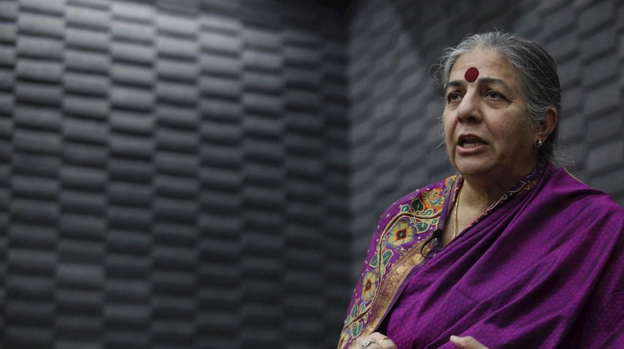 Activista Vanda Shiva