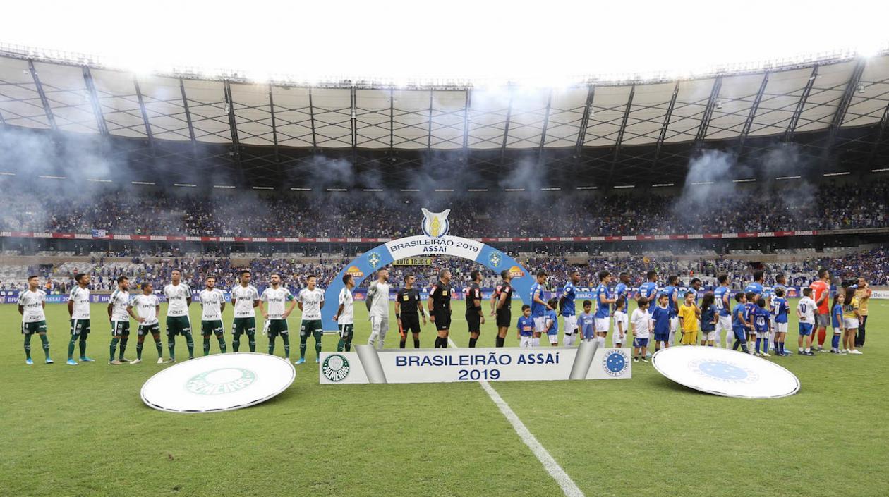 Palmeiras y Cruzeiro en actos protocolarios en la jornada dominical.