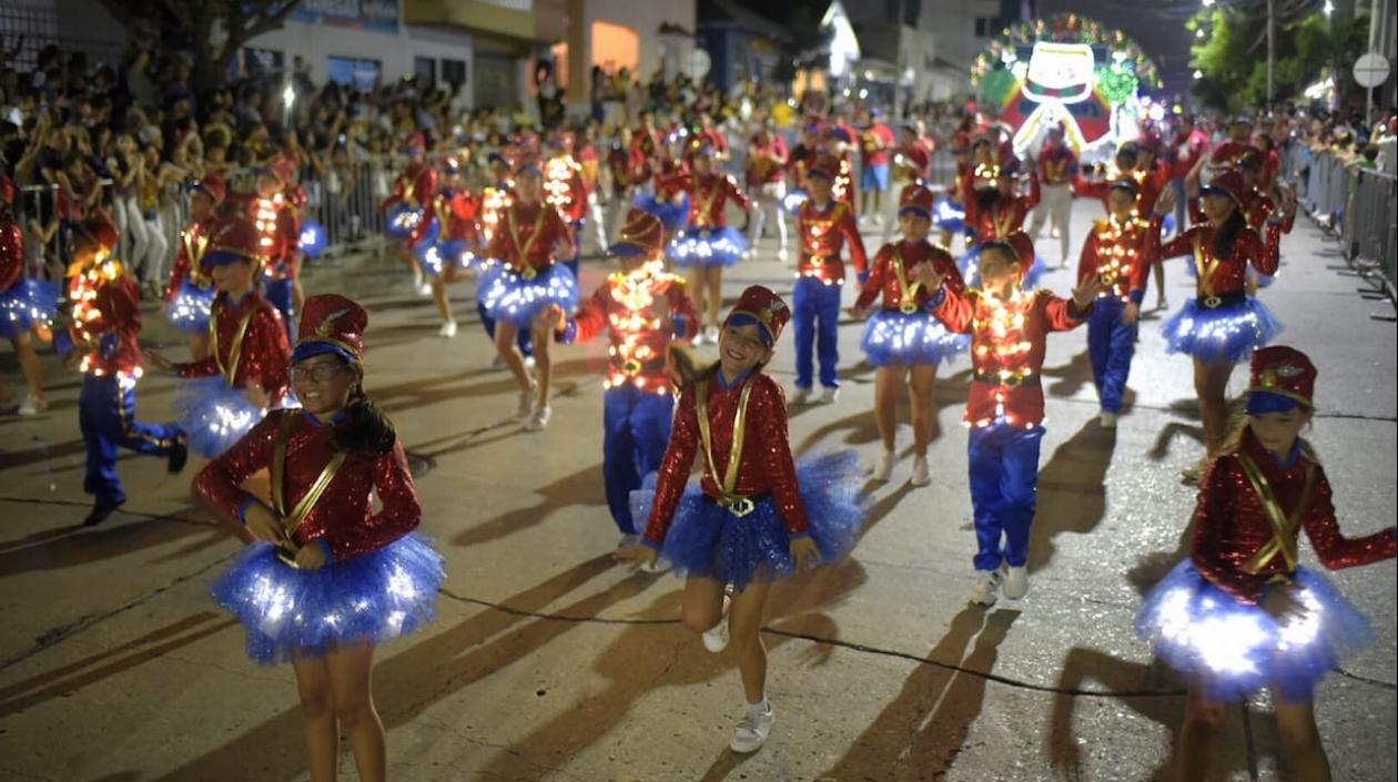 Espectáculo nocturno esta noche en Barranquilla.