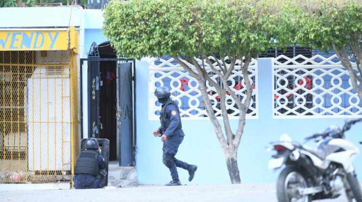 Casa donde ocurrieron los hechos en Santo Domingo, República Dominicana.