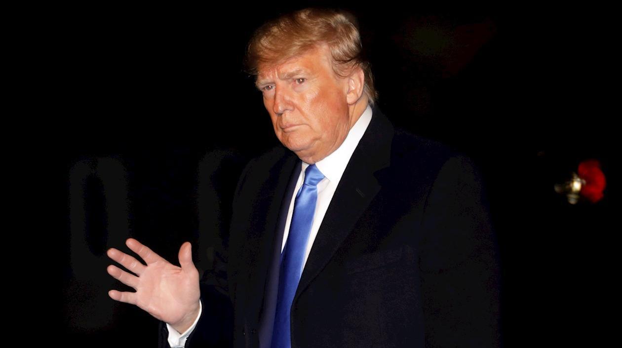 Donald Trump, presidente de Estados Unidos.