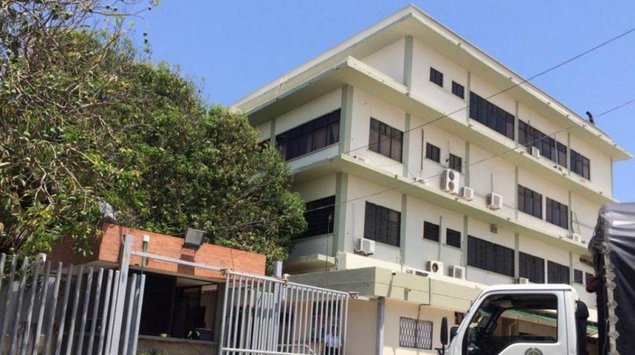 Instalaciones de Medicina Legal.