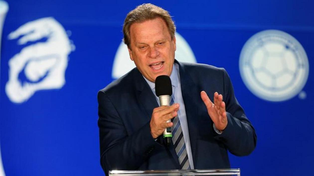 Ramón Jesurun, presidente de la FCF. 