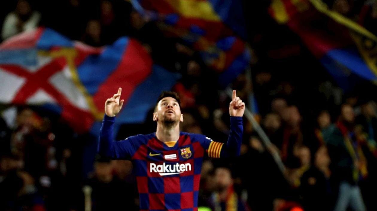 Lionel Messi, jugador argentino. 