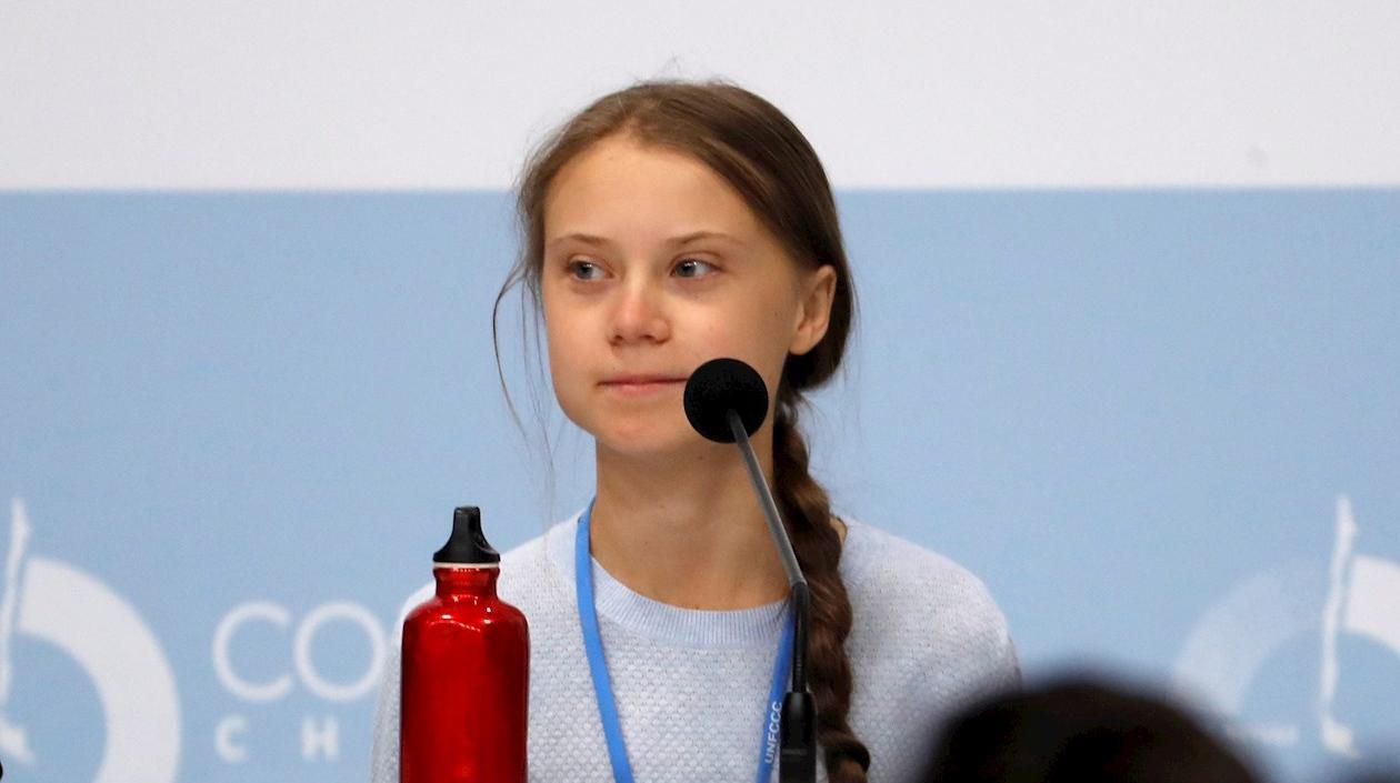La activista sueca Greta Thunberg.