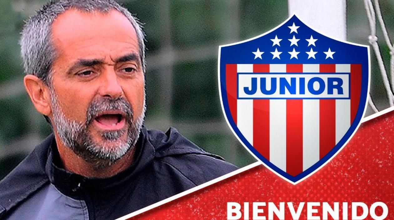 Alejandro Cácares, nuevo preparador físico de Junior. 