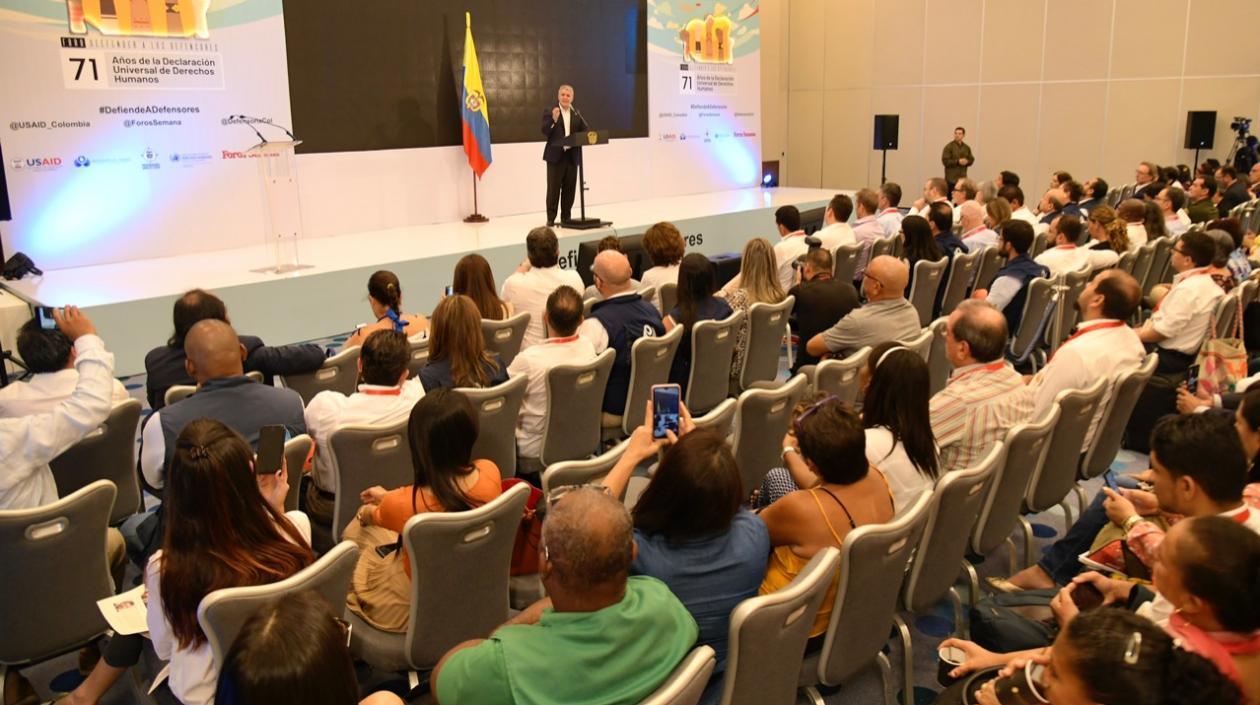 El Presidente de la República, Iván Duque.