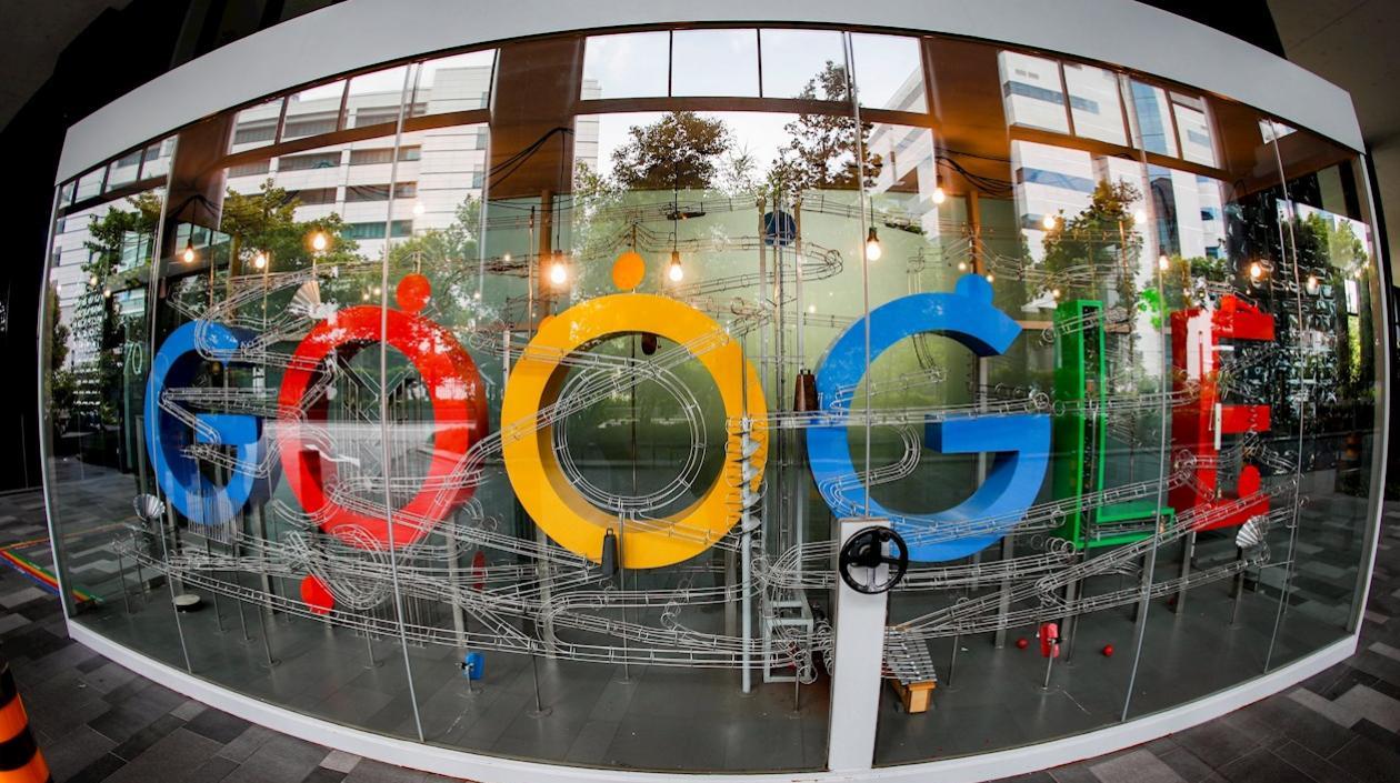 Aviso de Google en Singapur.