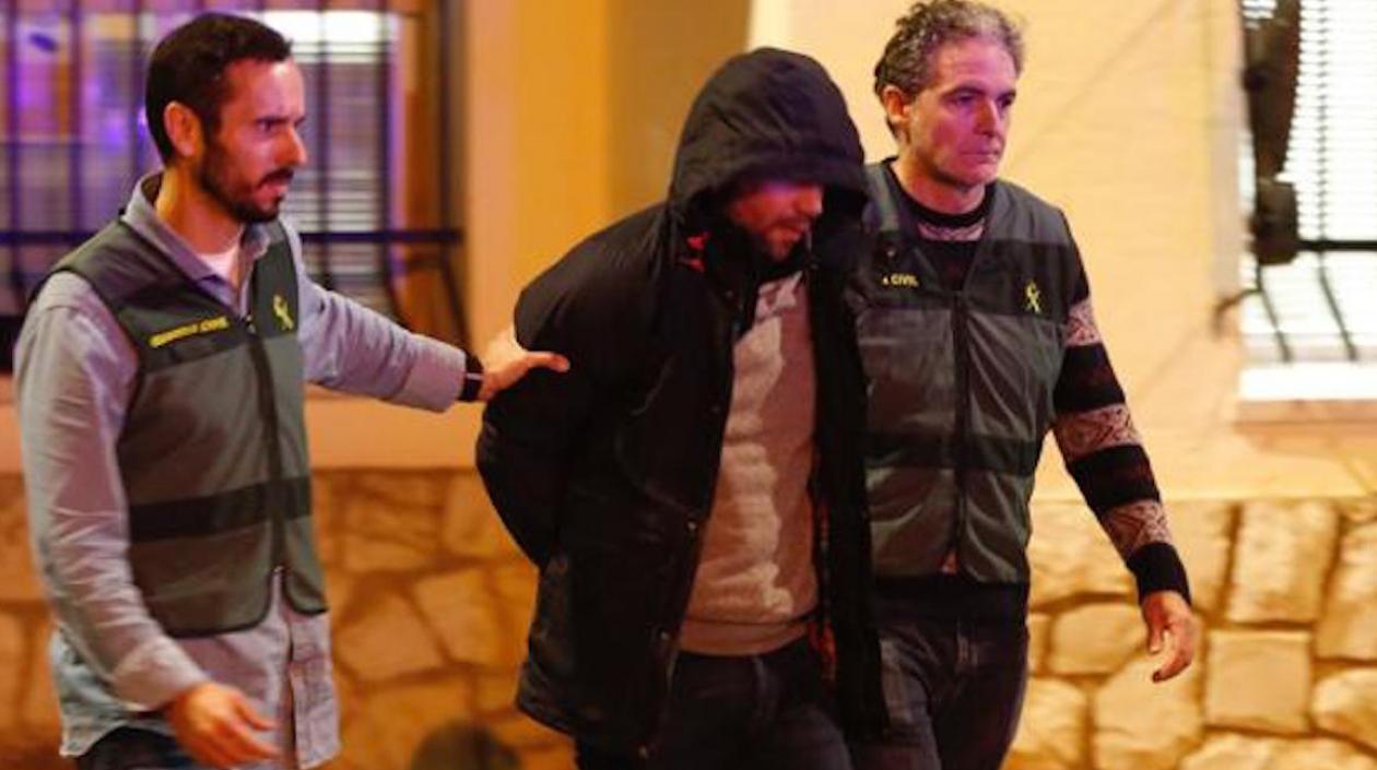 Jorge Ignacio Palma Jácome, colombiano capturado en España por la muerte de una mujer.