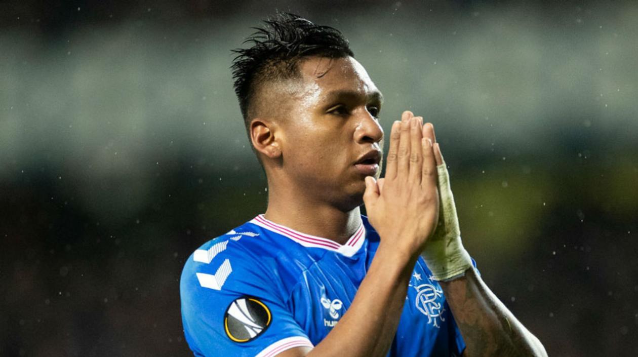 Alfredo Morelos, delantero cordobés. 