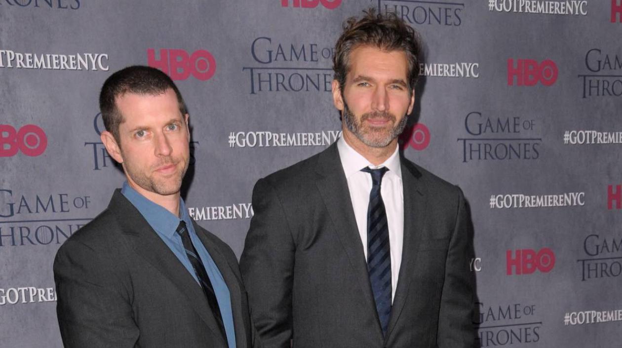 David Benioff y D.B. Weiss, guionistas y directores estadounidenses.