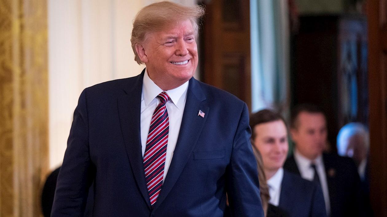 Donald Trump, presidente de los Estados Unidos.