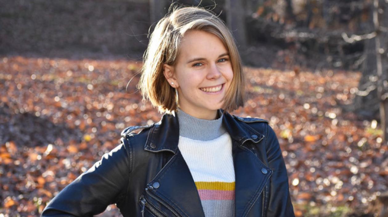 La universitaria Tessa Majors.