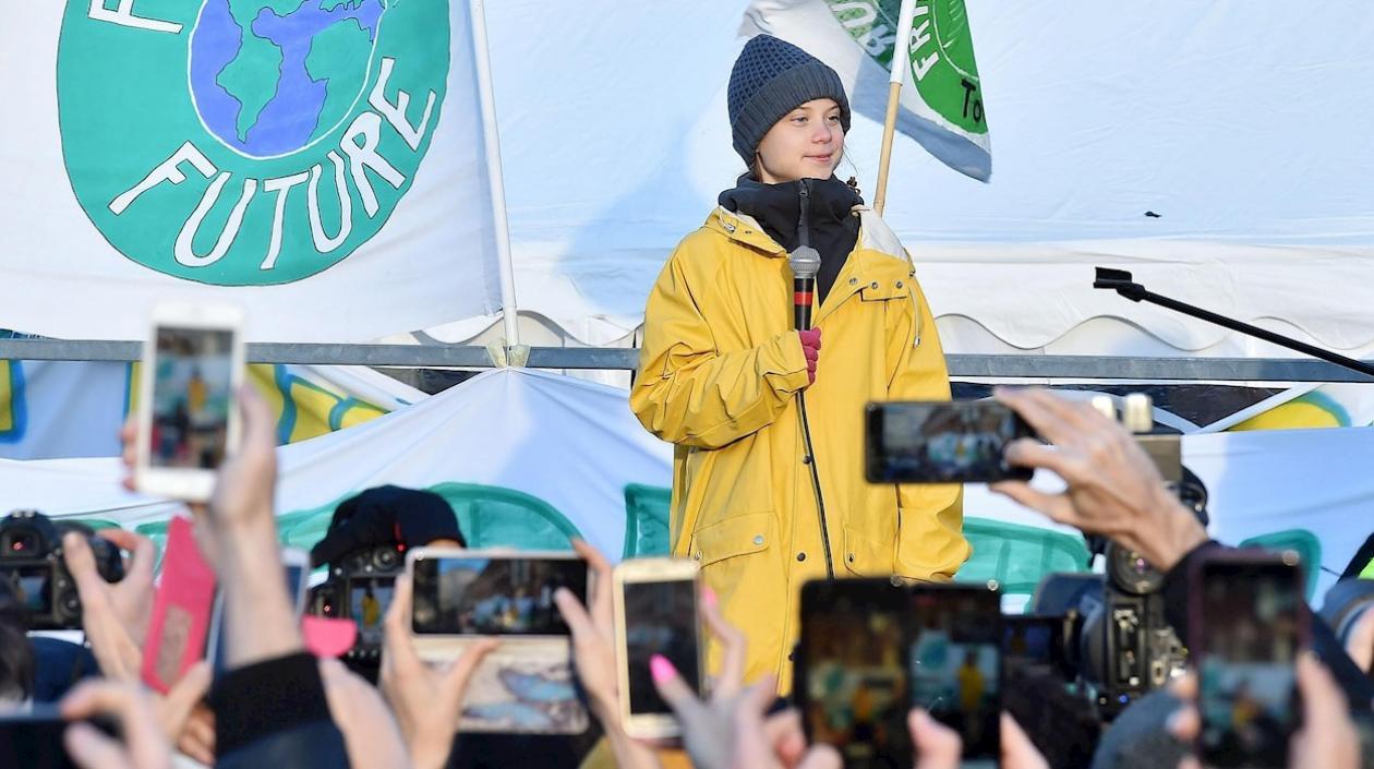 La activista medioambiental Greta Thunberg.