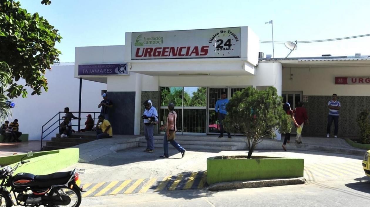 Clínica Campbell atiende a los dos niños lesionados.